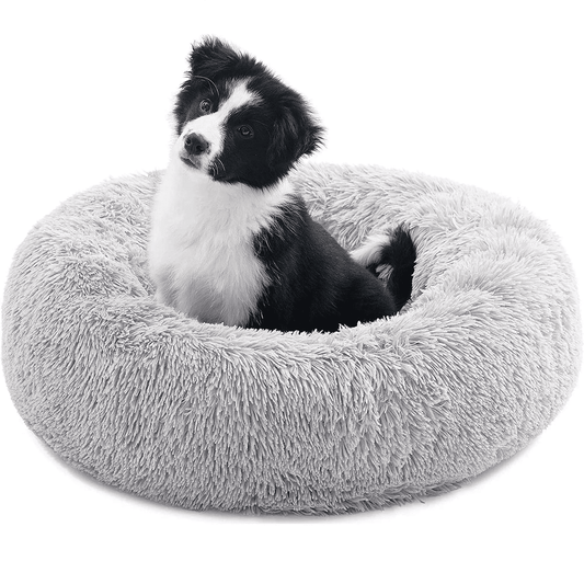 Calming Donut Pet Bed – Soft, Cozy, and Stylish Comfort for Pets